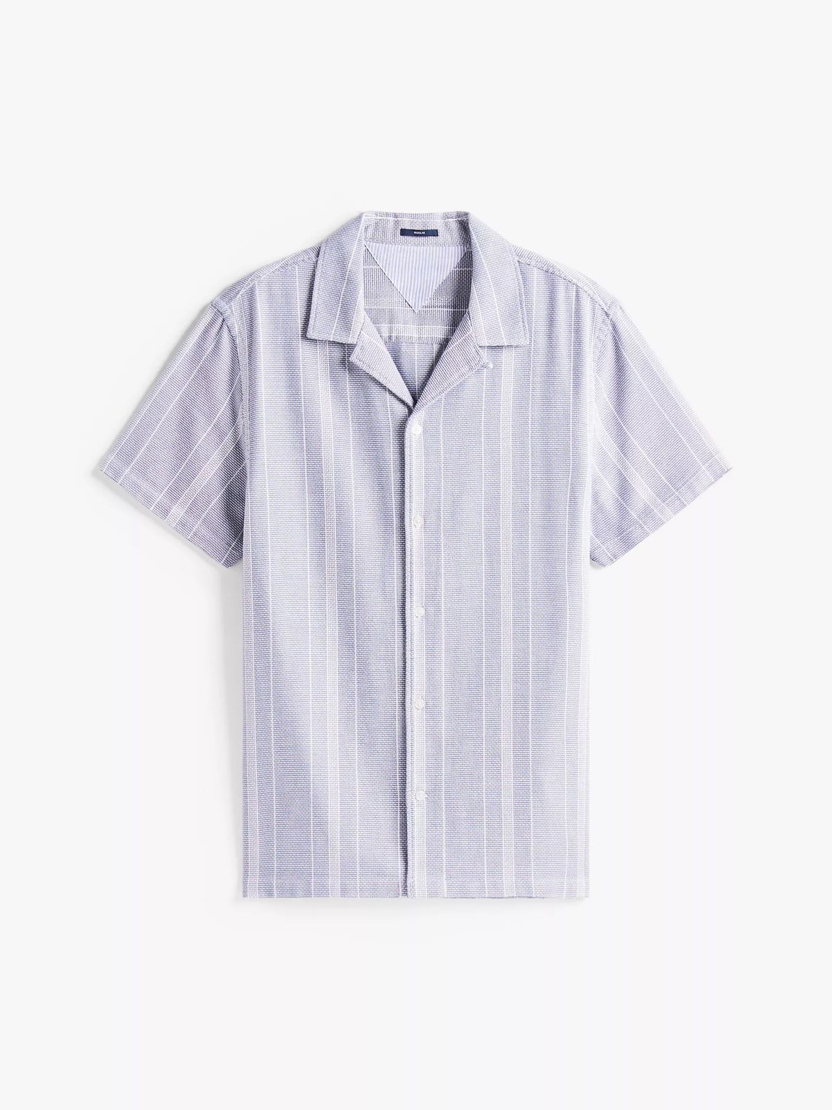 Tommy Jeans Textured Stripe Camp Shirt