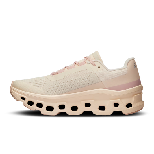 🔥 50% OFF | Mujer On Cloudmonster Rosa Gold