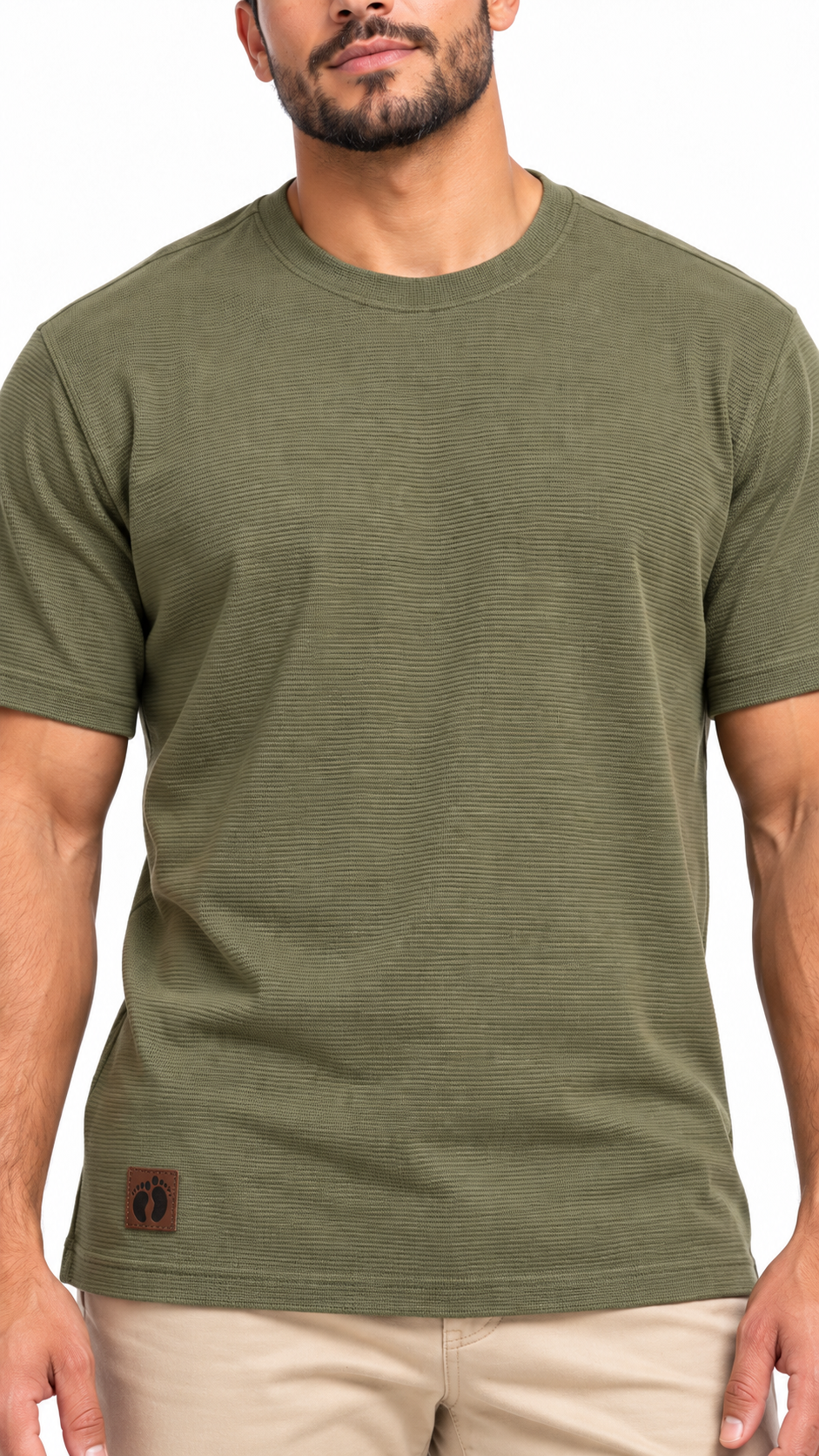 Camiseta ligera cuello redondo