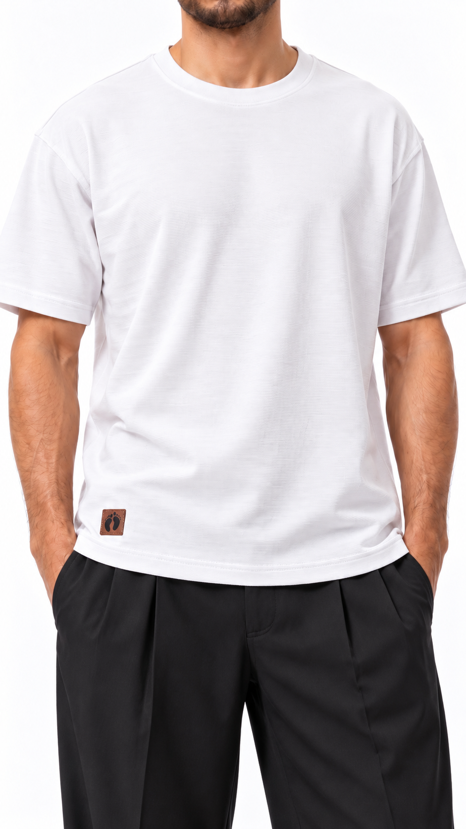 Camiseta ligera cuello redondo