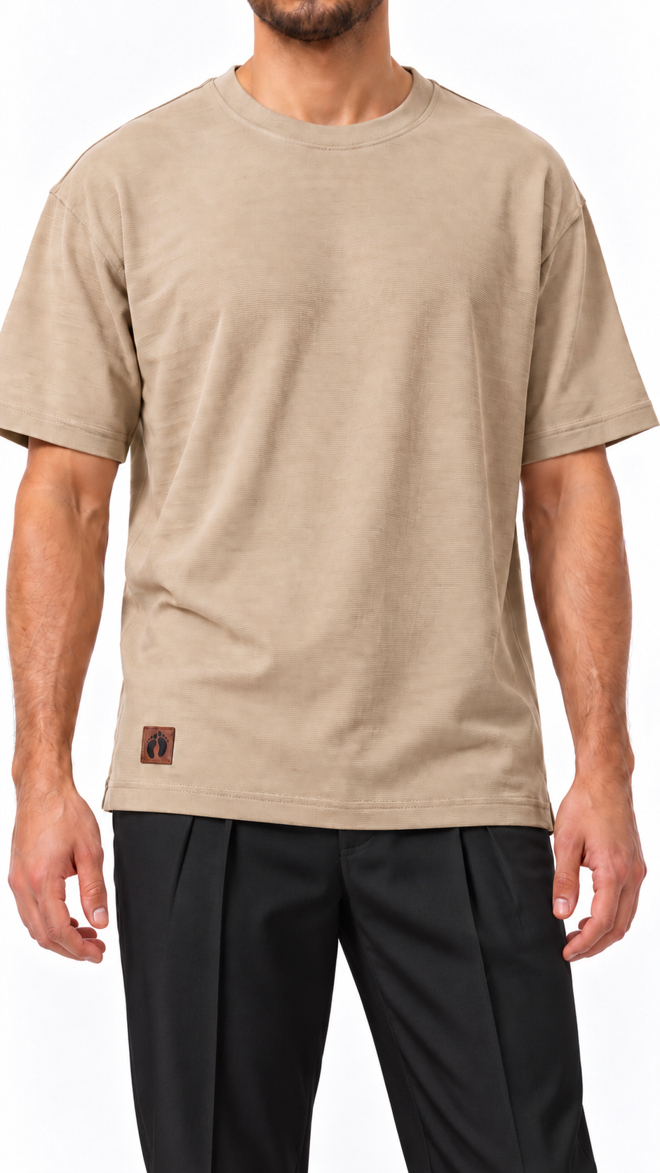 Camiseta ligera cuello redondo