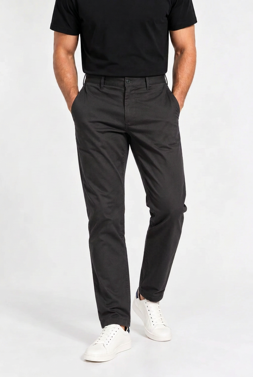 Pantalon de tela casual