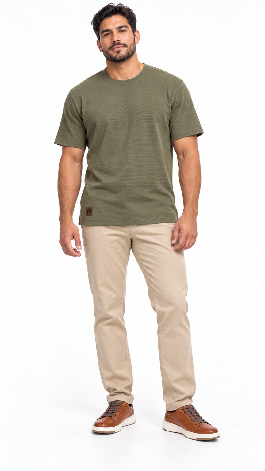 Camiseta ligera cuello redondo