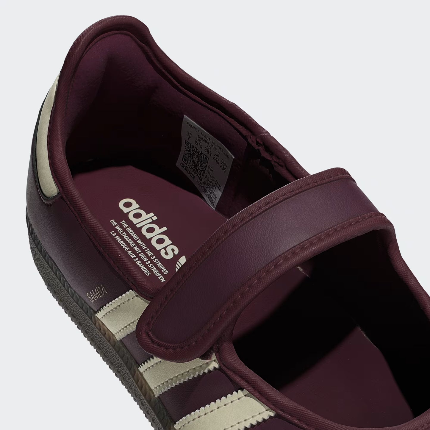 Mujer Samba Jane Maroon