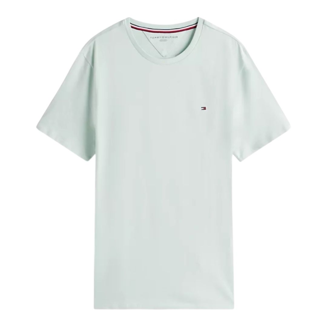 🔥 35% OFF | Camisa Casual Tommy Hilfiger Verde menta