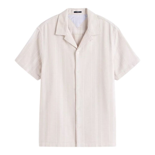 🔥 40% OFF | Camisa Transpirable Tommy Hilfiger Beige