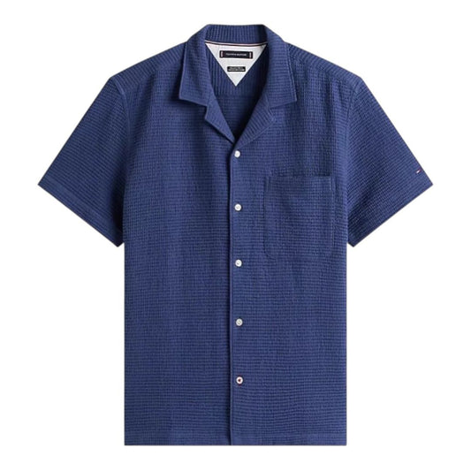 🔥 40% OFF | Tommy Hilfiger Camisa Transpirable Azul